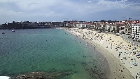 Live stream of the sea coast